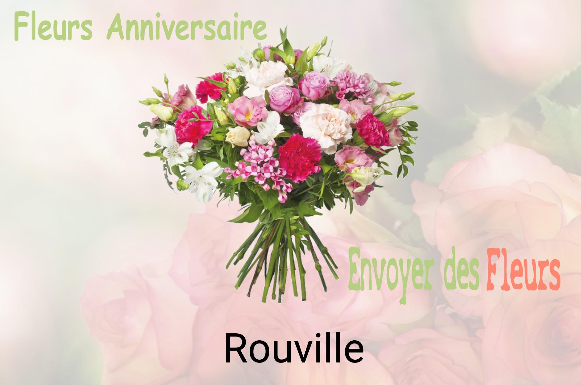 Bouquet de fleurs d’anniversaire livré à Rouville